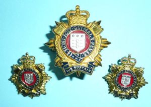 British Army - Royal Logistics Corps (RLC) Officer's Cap Badge …