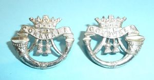 Duke of Cornwalls Light Infantry DCLI (Territorials) Officers Silver Plated …