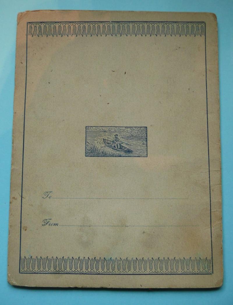 2nd Anglo-Boer War Silver Leaves Art Card - To My Dear Brother — image 5