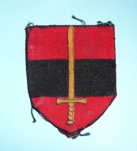 Post War Territorial Army (TA) Printed Cloth Formation Sign Flash …