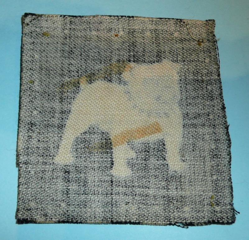 WW2 Eastern Command Printed Cloth Formation Sign Flash Patch Designation Badge — image 2