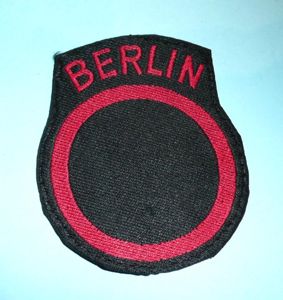 Cold War British Troops in Berlin Woven Cloth Formation Shoulder …