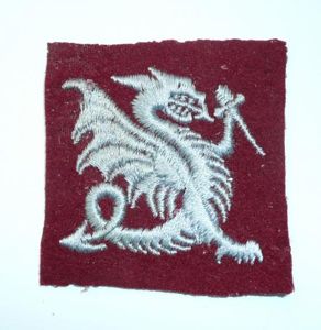 A 1950s / 1960s French Special Forces Embroidered Formation Sign …