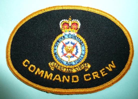 Royal Air Force RAF (Strike) Command Crew Embroidered Flying Suit Patch — image 2