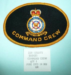 Royal Air Force RAF (Strike) Command Crew Embroidered Flying Suit …