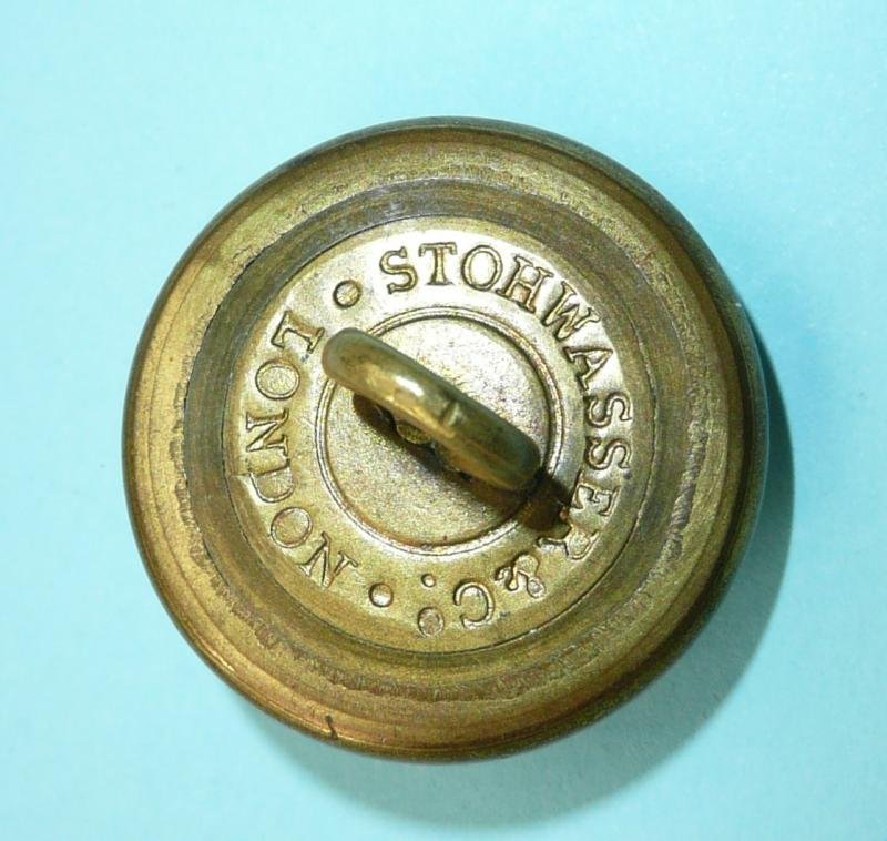 Northamptonshire Imperial Yeomanry (NIY) Officers Large Pattern Gilt Brass Button — image 2