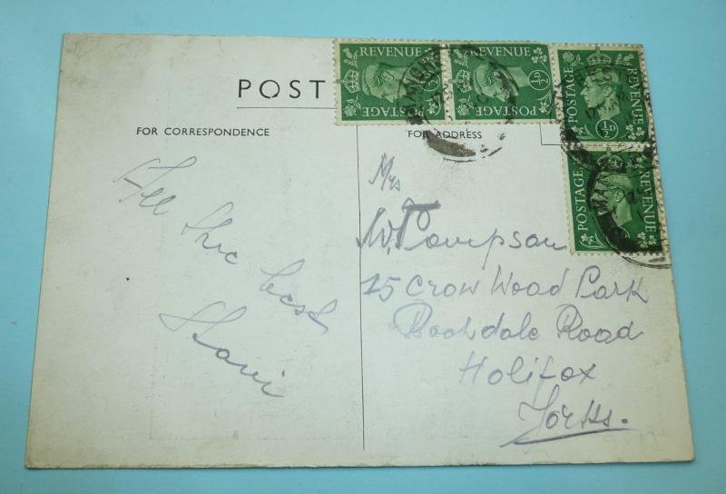 WW2 Italian Campaign Monte Cassino Patriotic Polish Poland Art Postcard — image 2