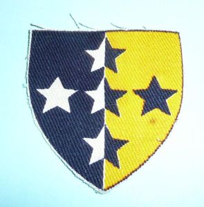 WW2 Southern Command Royal Army Service Corps (RASC) Printed Cloth …