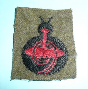 9th Anti-Aircraft Division Embroidered Woven Cloth Formation Sign Flash Patch …