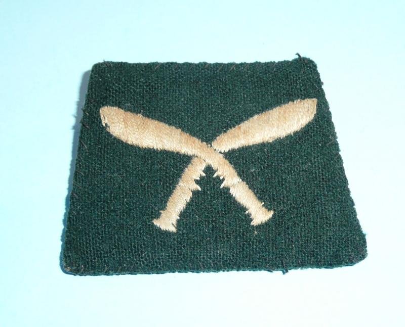 63rd Gurkha Brigade Formation Sign Modified for wear as a  Slouch Hat Badge — image 5