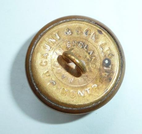 Royal Canadian Mounted Police (RCMP) Large Pattern Brass Button, Kings Crown — image 2