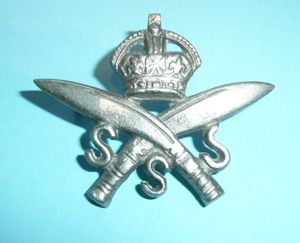 Burma - Southern Shan States (SSS) Military Police Cap Badge, …
