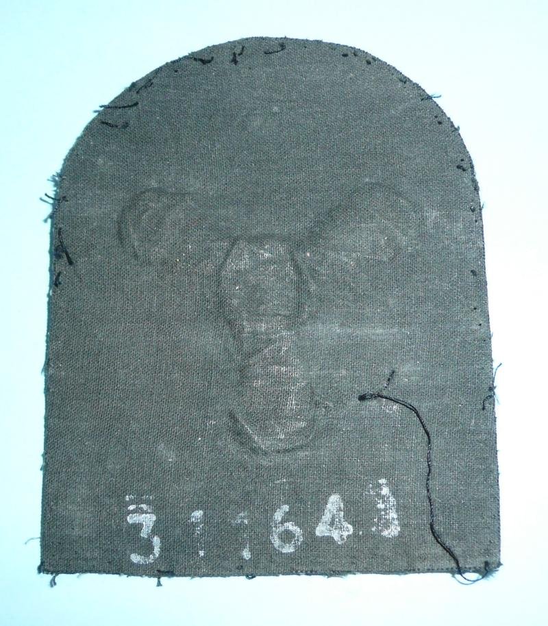 Royal Navy Engineering Mechanic Rating's No 1 Dress Gold Bullion Cloth Proficiency Arm Badge — image 2