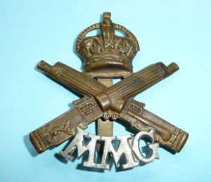 WW1 Motor Machine Gun Service (MMG) Other Ranks Bi-Metal Cap …