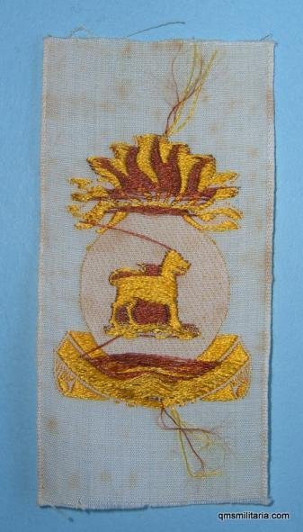 Royal Munster Fusiliers Cigarette Card Embroidered Silk by E. & W. Anstie — image 2