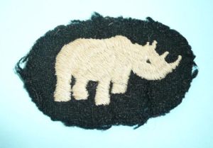 WW1 1st Armoured Division Embroidered Felt Cloth Formation Sign Flash …