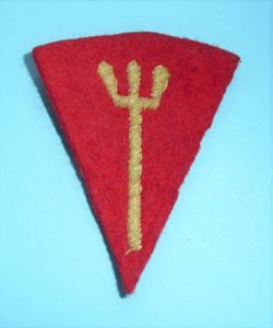 WW2 Royal Marine Division &116th Infantry Brigade, Royal Marines Embroidered …