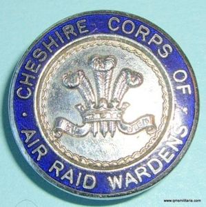WW2 Cheshire Corps of Air Raid Patrol Wardens ( ARP …