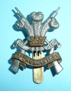 3rd Carabiniers (Prince of Wales's Dragoon Guards) Bi-Metal Cap Badge …