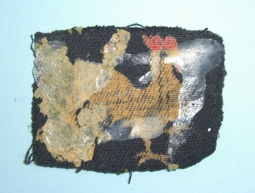 Korean War - 40th Infantry Division Printed  Cloth Formation Sign — image 2