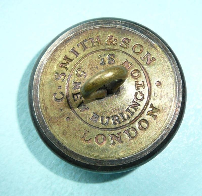 The Manchester Regiment Volunteer Battalion /Territorial Officers Large Pattern Silver Plated Button — image 2