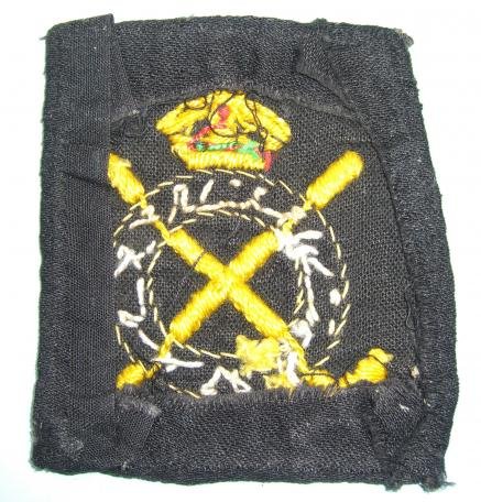Indian Army ( AFI ) - Kolar Gold Field Battalion Embroidered Pagri Badge — image 2