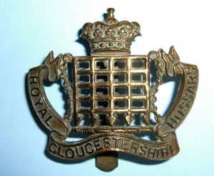 The Royal Gloucestershire Hussars ( Yeomanry ) Brass Cap Badge …