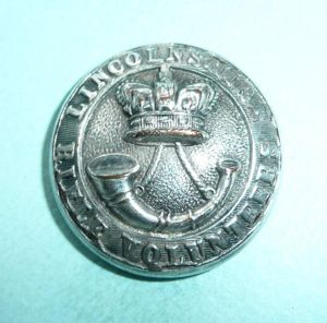 QVC Victorian Lincolnshire Rifles Volunteers Officer's Silver Plated Large Pattern …