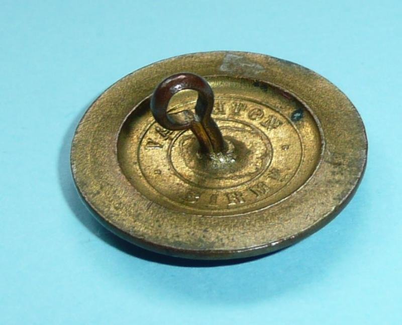 WW1 Era Wellington College Salop (Shropshire) OTC Enamelled Button — image 3