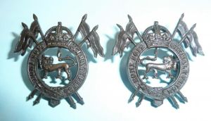 Indian Army - 2nd Royal Lancers (Gardner's Horse) Collars