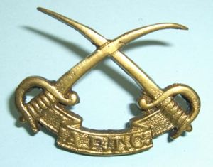 Indian Army - Army Physical Training Corps Cast Brass Cap …