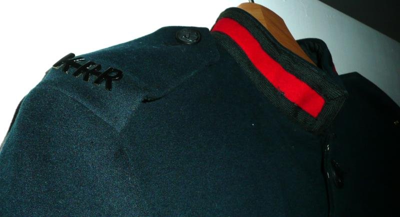 King's Royal Rifle Corps (KRRC) Rifleman's Rifle Green Full Dress Tunic — image 3