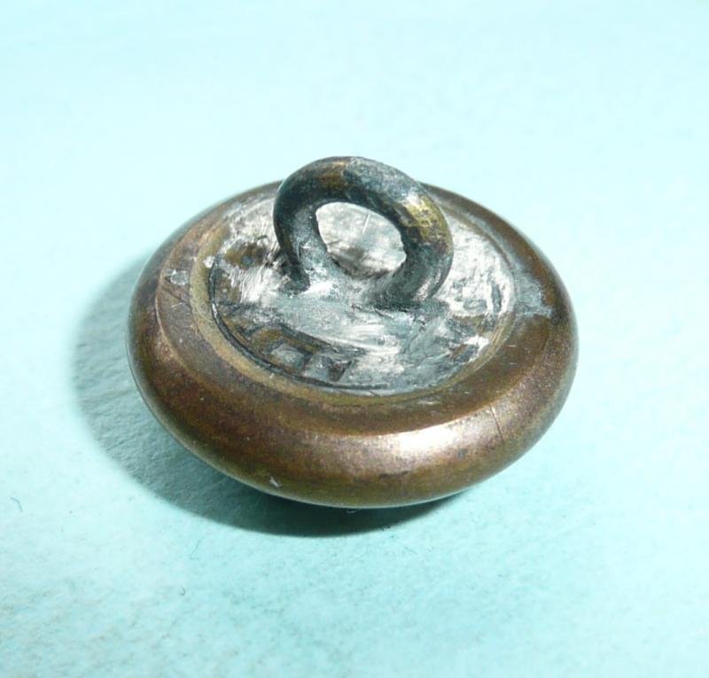 WW1 Indian Army - 87th Punjabis Regiment Officer's Silver Plated and Gilt Mounted Mess Dress / Cap Button — image 2