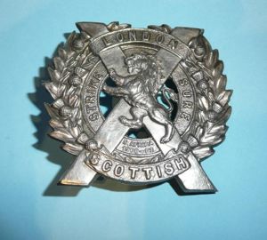 London Scottish (14th County of London Battalion) Other Ranks White …
