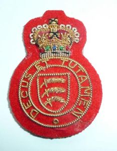 Essex Yeomanry NCO Padded Bullion and Silk Arm badge, QEII …