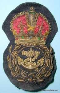 WW2 Embroidered Bullion Chief Petty Officer ( CPO ) Royal …