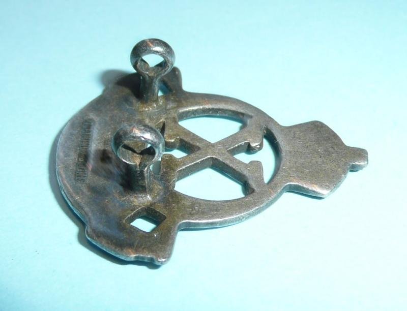 Indian Army - 10th Baluch Officers Silver Headdress Cap Badge — image 3