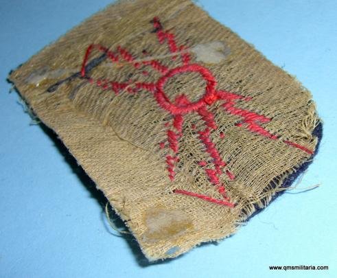 British Army Telecommunication Mechanic Embroidered Cloth Proficiency Arm Badge — image 4
