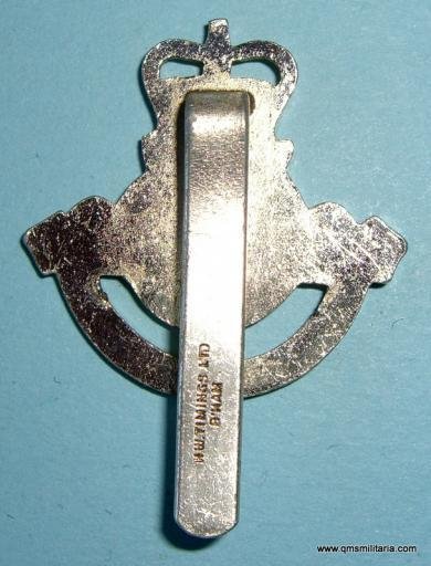The Leicestershire & Derbyshire Yeomanry bi-coloured anodised Cap badge - Timings — image 2