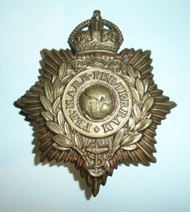 Royal Marines Helmet Plate, King's Crown