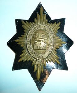 Worcestershire Regiment Valise Badge, 5th pattern, circa 1952 - 1970