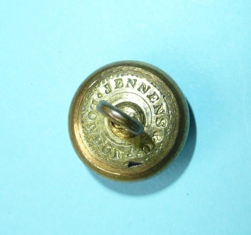 East Surrey Regiment Officer's Mounted Gilt Cap Button — image 2