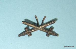 Crossed Swords for Combatants as worn on the German KvK …