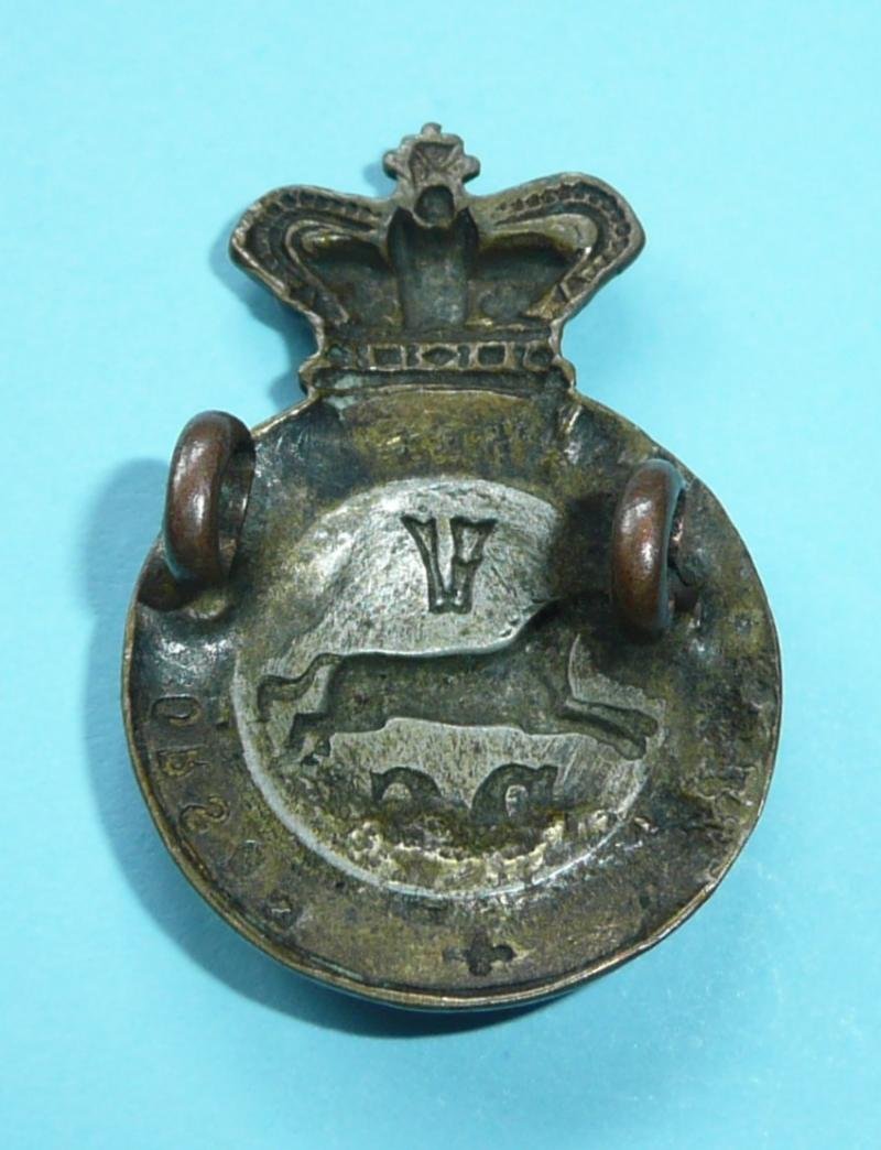 QVC Victorian 5th Dragoon Guards Other Rank's Collar Badge — image 2