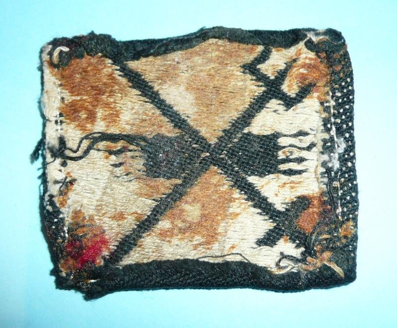 WW2 33rd Indian Corps Brabant Weave Cloth Formation Sign Designation Flash — image 2