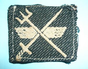 WW2 33rd Indian Corps Brabant Weave Cloth Formation Sign Designation …