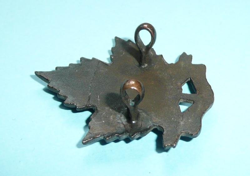 WW1 Canada - 61st (Winnipeg) Battalion CEF Canadian Expeditionary Force Collar Dog Badge — image 3