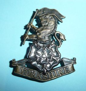 The Yorkshire Regiment Subdued Bi-Metal Cap Badge - London Badge …
