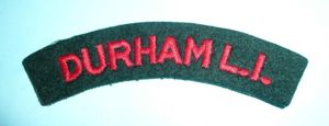 6th Battalion Durham Light Infantry (DLI) Other Ranks Woven Felt …