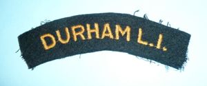 Cold War - Durham Light Infantry (DLI) Embroidered Yellow / …